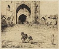 KG 18015
<br/>
Grote moskee te Delhi
<br/>
<em>Bauer, Marius (1867-1932)</em>
